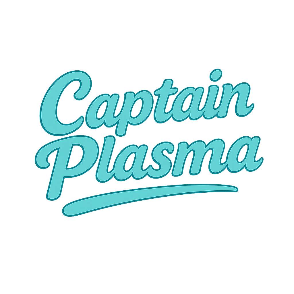 Captain Plasma wordmark